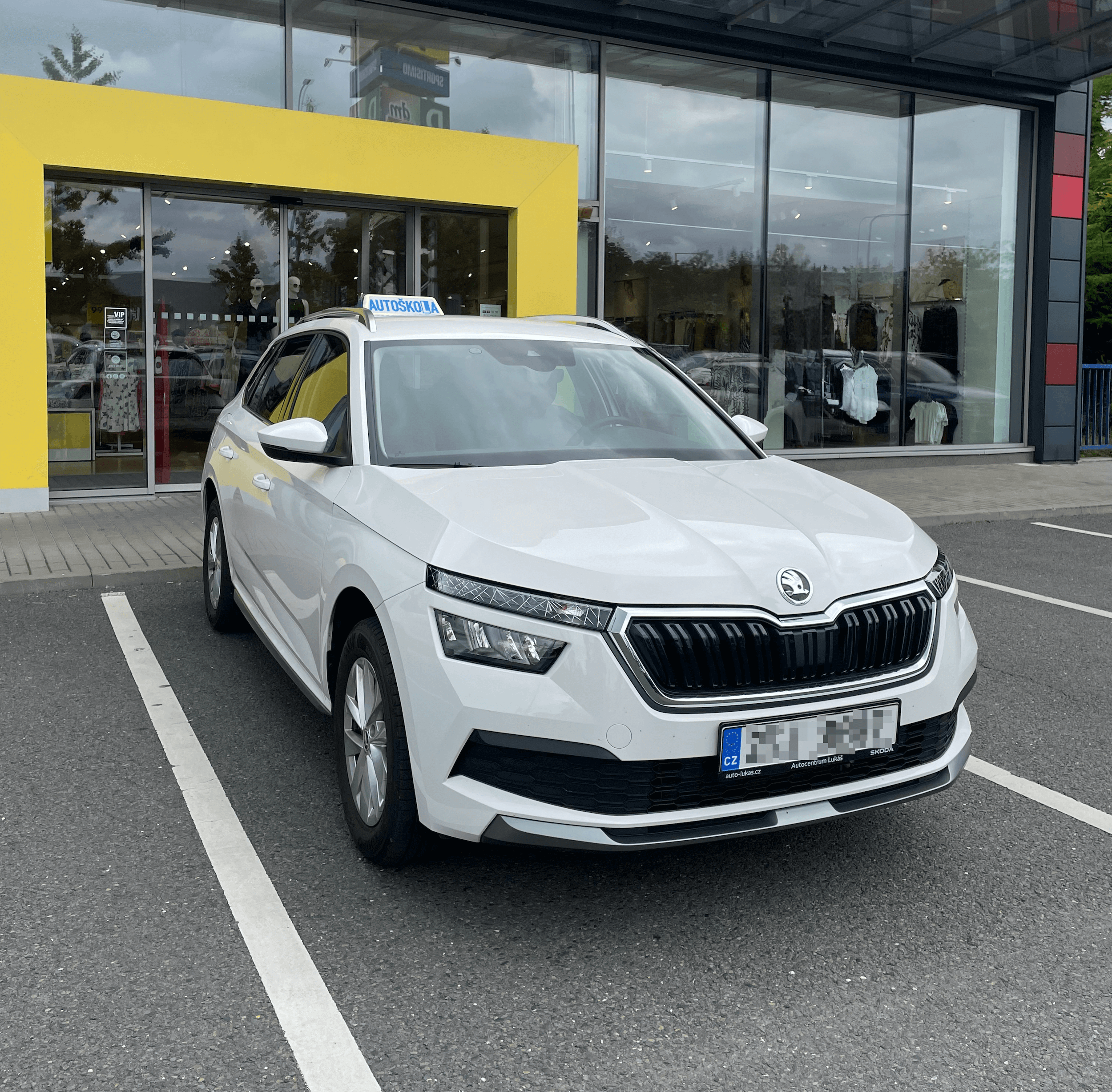 Moderní výukové vozidlo